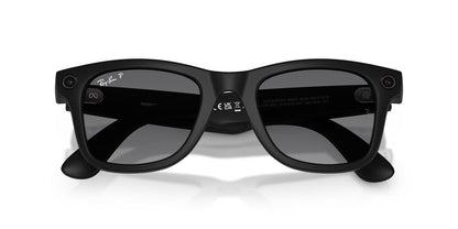 Anteojos De Sol Ray-Ban 0RW4012 Wayfarer Meta Gris/Negro