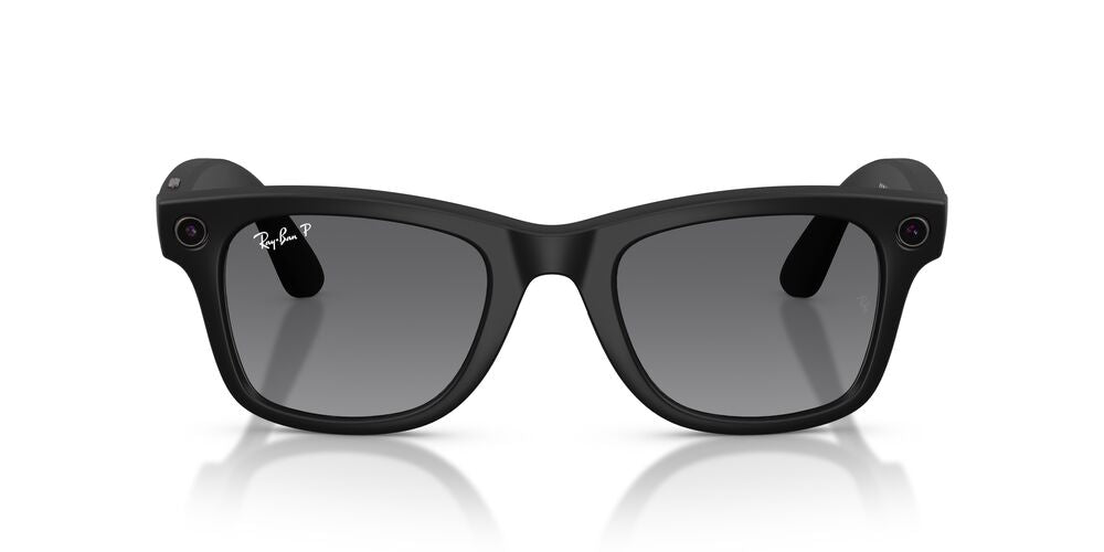 Anteojos De Sol Ray-Ban 0RW4012 Wayfarer Meta Gris/Negro