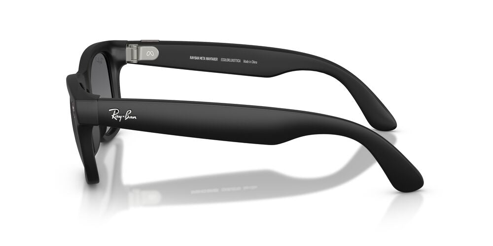 Anteojos De Sol Ray-Ban 0RW4012 Wayfarer Meta Gris/Negro