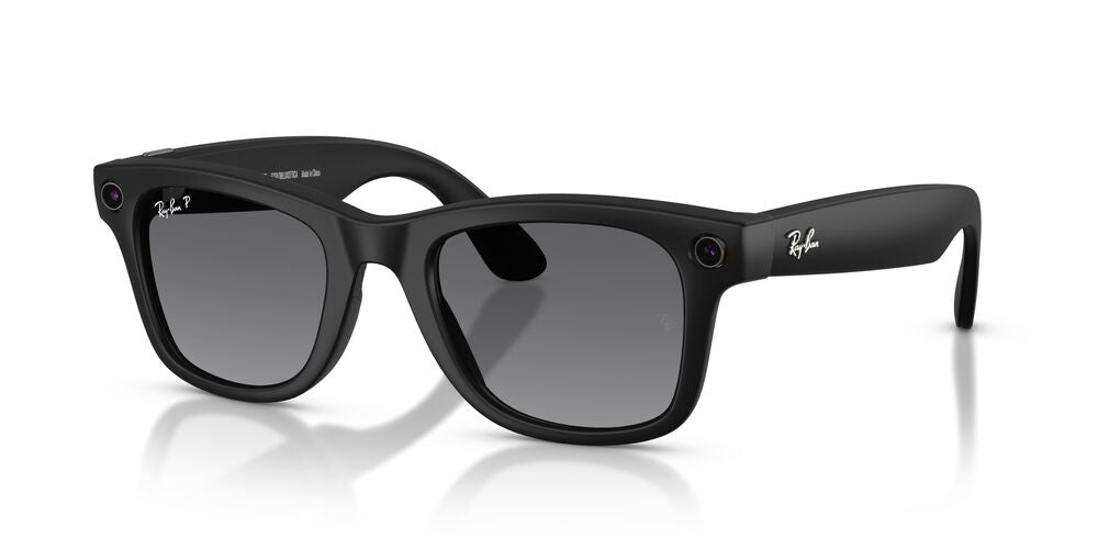 Anteojos De Sol Ray-Ban 0RW4012 Wayfarer Meta Gris/Negro