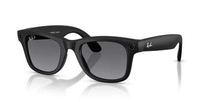 Anteojos De Sol Ray-Ban 0RW4012 Wayfarer Meta Gris/Negro