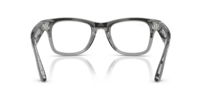 Anteojos De Sol Ray-Ban Meta 0RW4012 Wayfarer Transitions Azul/Gris
