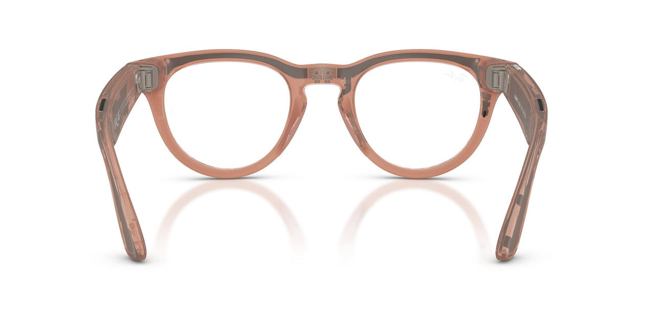 Anteojos De Sol Ray-Ban Meta 0RW4013 Headliner Transitions Gris/Durazno