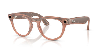 Anteojos De Sol Ray-Ban Meta 0RW4013 Headliner Transitions Gris/Durazno