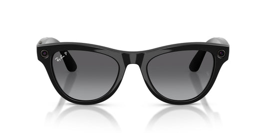 Anteojos De Sol Ray-Ban Meta 0RW4014 Skyler Gris/Negro