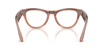 Anteojos De Sol Ray-Ban Meta 0RW4014 Skyler Transitions Café/Durazno