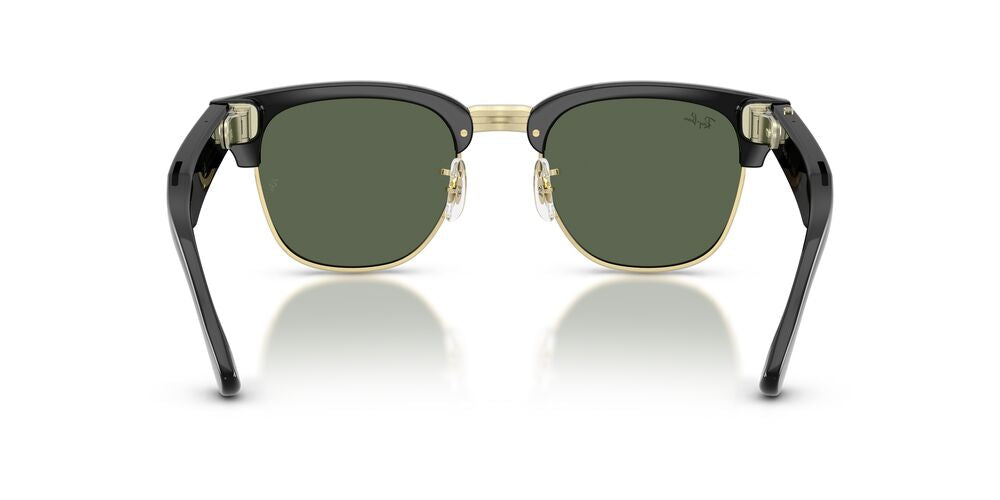 Lentes de Sol Ray-Ban Meta Audio 0RW7004 Clubmaster Negro/Verde