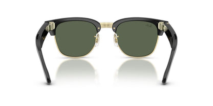 Lentes de Sol Ray-Ban Meta Audio 0RW7004 Clubmaster Negro/Verde