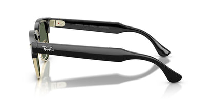 Lentes de Sol Ray-Ban Meta Audio 0RW7004 Clubmaster Negro/Verde
