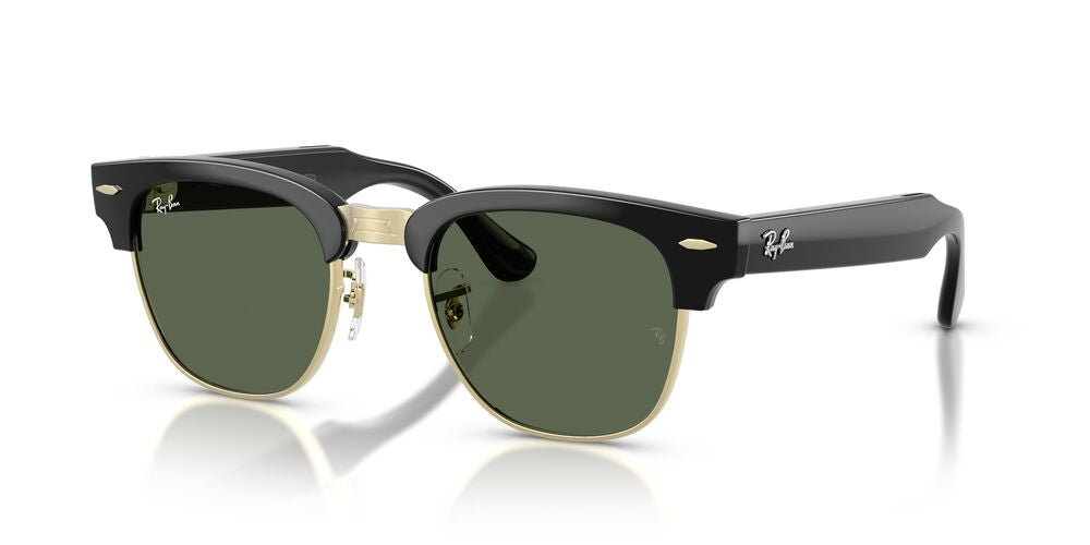 Lentes de Sol Ray-Ban Meta Audio 0RW7004 Clubmaster Negro/Verde