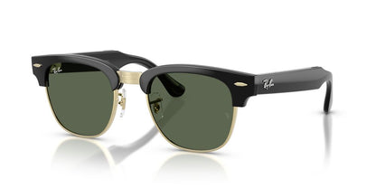 Lentes de Sol Ray-Ban Meta Audio 0RW7004 Clubmaster Negro/Verde