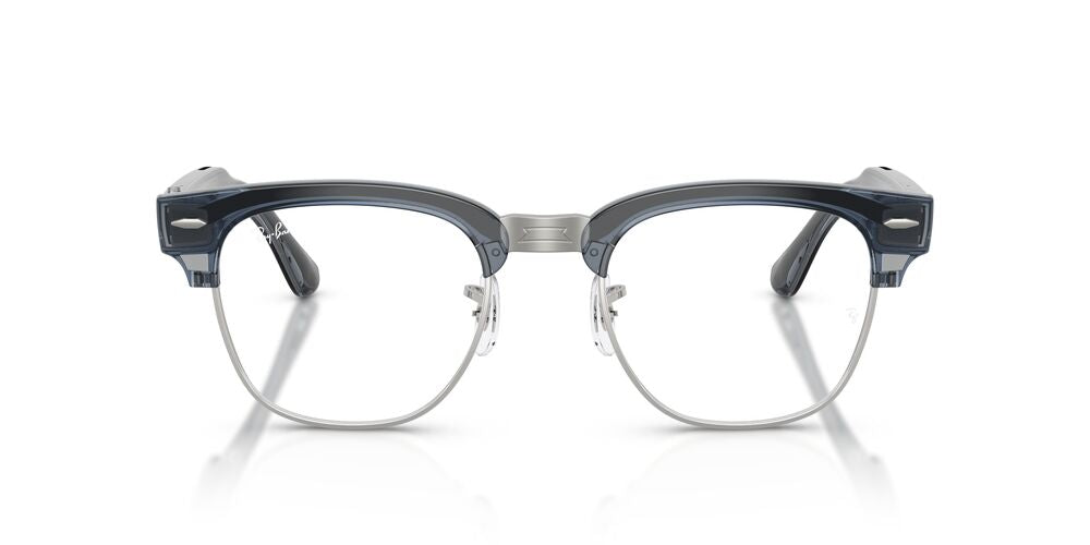 Lentes de Sol Ray-Ban Meta Audio 0RW7004 Clubmaster Azul/Azul Transitions