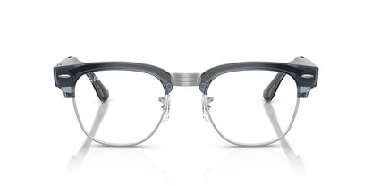 Lentes de Sol Ray-Ban Meta Audio 0RW7004 Clubmaster Azul/Azul Transitions