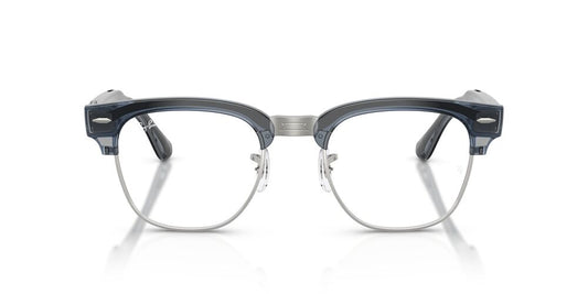 Lentes de Sol Ray-Ban Meta Audio 0RW7004 Clubmaster Azul/Azul Transitions