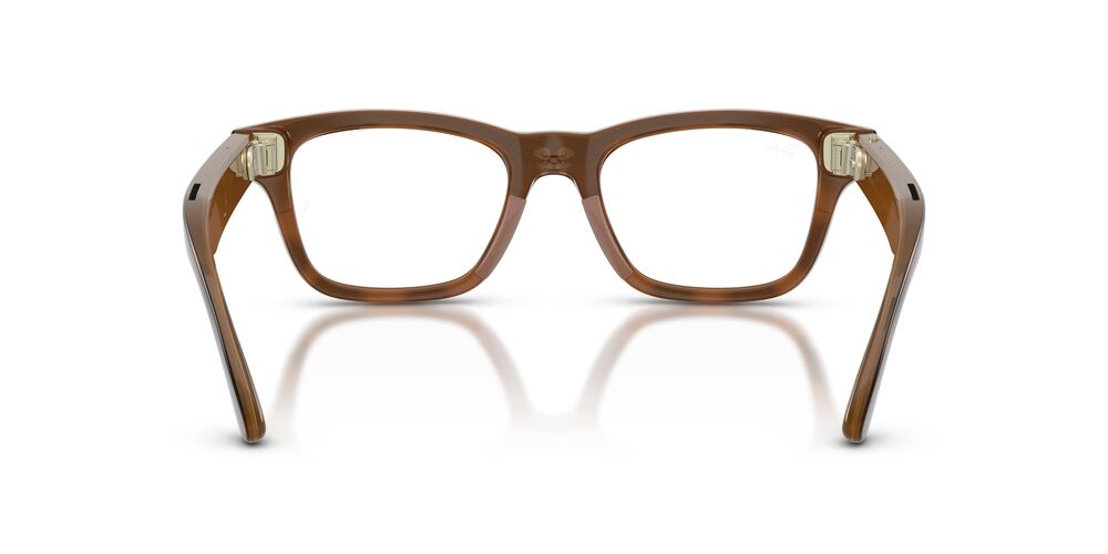 Lentes de Sol Ray-Ban Meta Audio 0RW7005 Burbank Café/Café Transitions