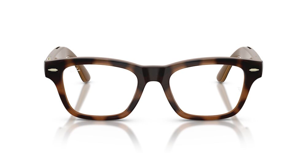 Lentes de Sol Ray-Ban Meta Audio 0RW7005 Burbank Café/Café Transitions