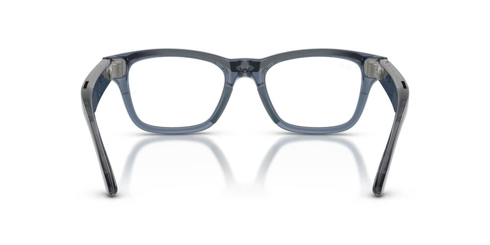 Lentes de Sol Ray-Ban Meta Audio 0RW7005 Burbank Azul/Azul Transitions