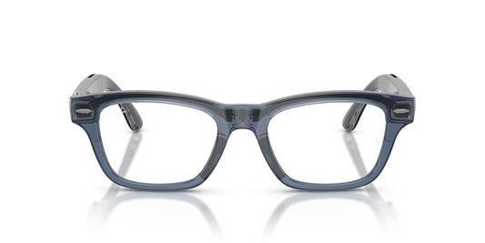 Lentes de Sol Ray-Ban Meta Audio 0RW7005 Burbank Azul/Azul Transitions