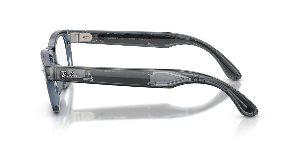 Lentes de Sol Ray-Ban Meta Audio 0RW7005 Burbank Azul/Azul Transitions