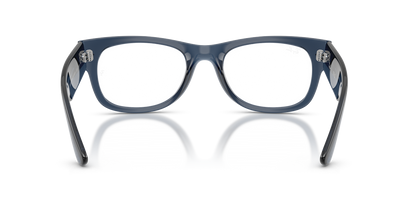 Anteojos Ópticos Ray-Ban 0RX0832V Mega Wayfarer Ii Transaprent Dark Blue