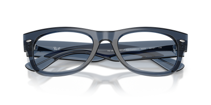 Anteojos Ópticos Ray-Ban 0RX0832V Mega Wayfarer Ii Transaprent Dark Blue