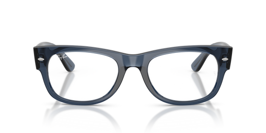 Anteojos Ópticos Ray-Ban 0RX0832V Mega Wayfarer Ii Transaprent Dark Blue
