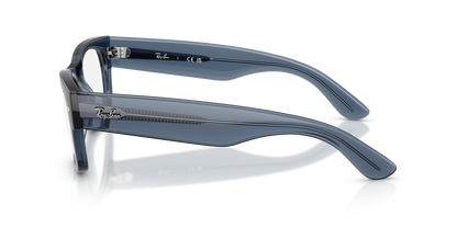 Anteojos Ópticos Ray-Ban 0RX0832V Mega Wayfarer Ii Transaprent Dark Blue