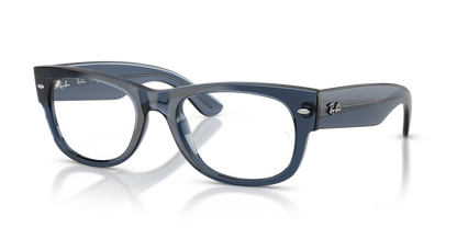 Anteojos Ópticos Ray-Ban 0RX0832V Mega Wayfarer Ii Transaprent Dark Blue