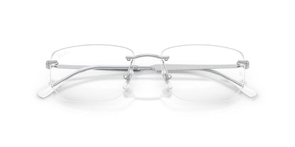 Anteojos Ópticos Ray-Ban 0RX3768V Silver Plateado