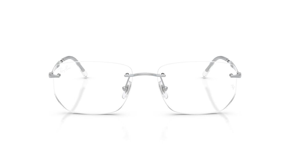 Anteojos Ópticos Ray-Ban 0RX3768V Silver Plateado