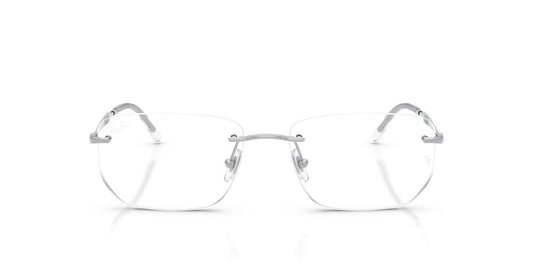 Anteojos Ópticos Ray-Ban 0RX3768V Silver Plateado