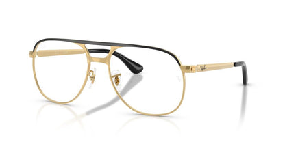 Lentes Ópticos Ray-Ban 0RX3793V Bill Max Negro/Dorado