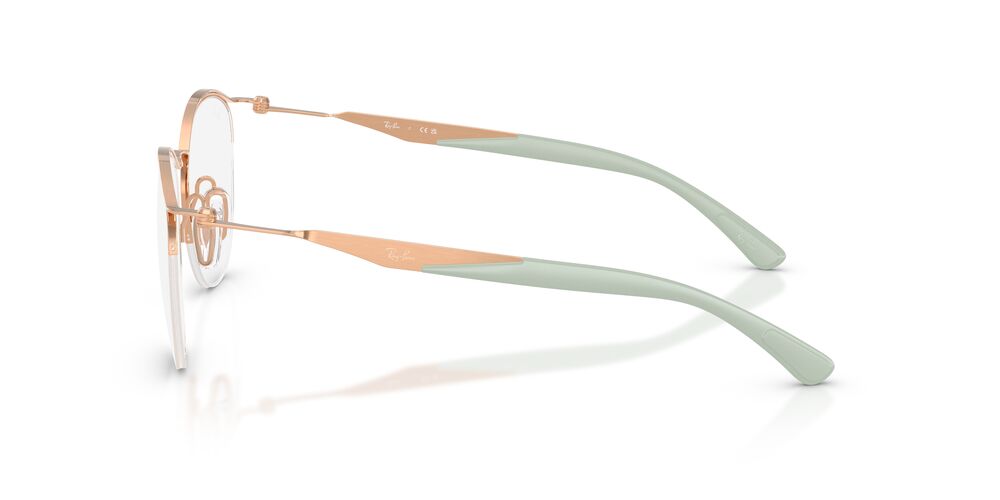 Anteojos Ópticos Ray-Ban 0RX7553 Rosegold Rosa