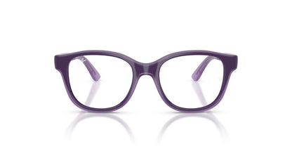 Anteojos Ópticos Ray-Ban 0RY1950 Violet With Transparent Violet Violeta