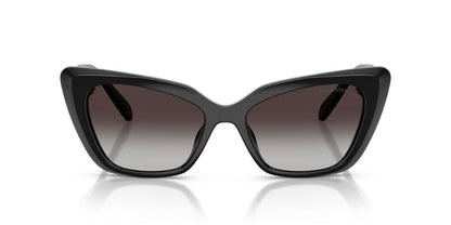 Anteojos De Sol Swarovski SK6047 Black Grey Gradient Gris/Negro