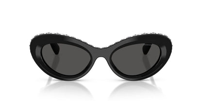 Anteojos De Sol Swarovski 0SK6061U Gris/Negro