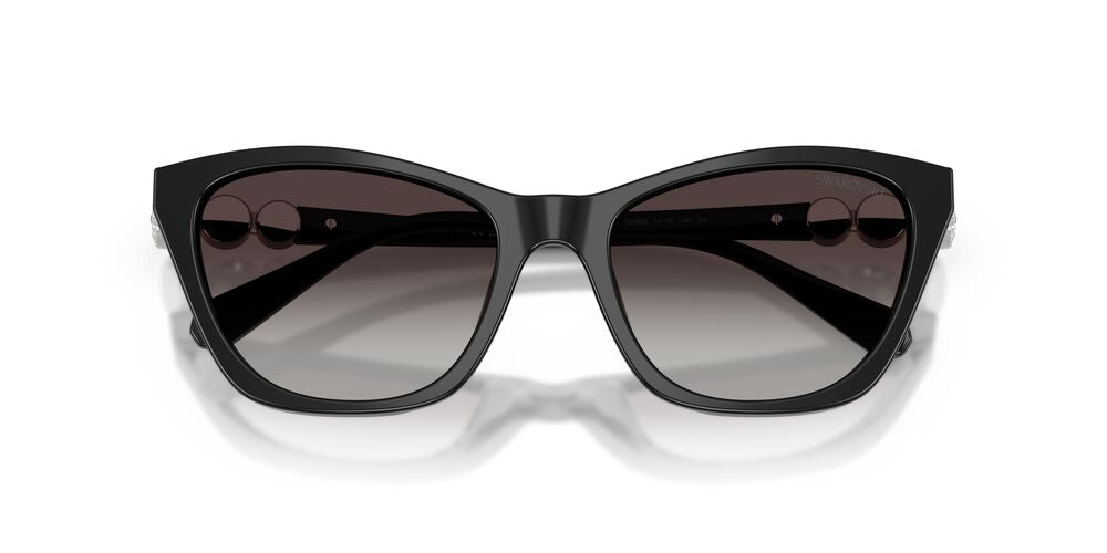 Anteojos De Sol Swarovski 0SK6068U Gris/Negro