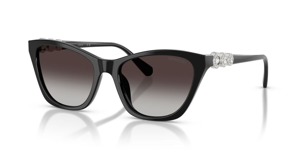 Anteojos De Sol Swarovski 0SK6068U Gris/Negro