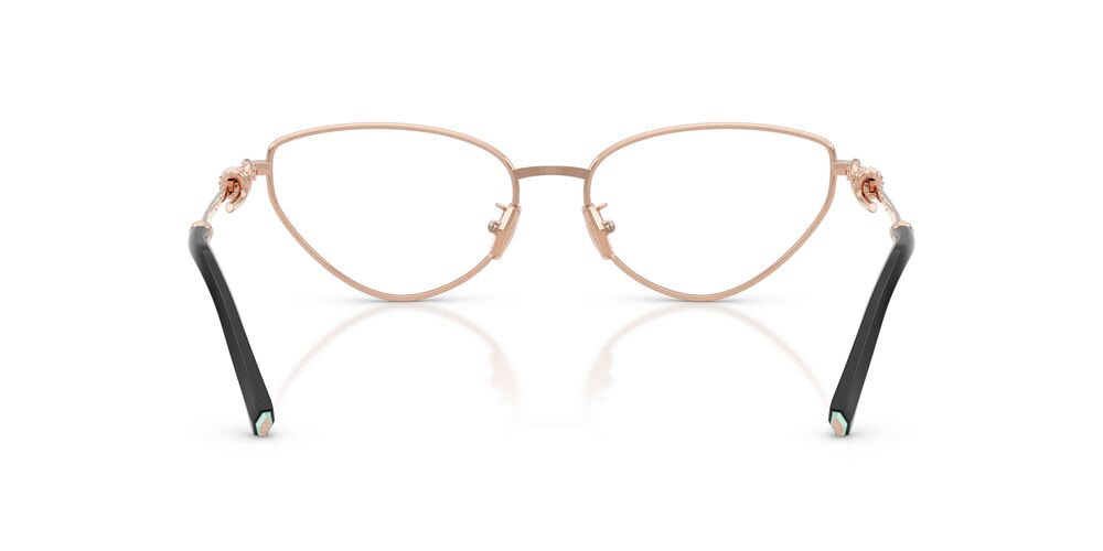 Anteojos Ópticos Tiffany 0TF1172B Black On Rose Gold Oro Rosa