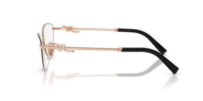 Anteojos Ópticos Tiffany 0TF1172B Black On Rose Gold Oro Rosa