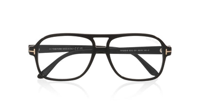 Anteojos Ópticos Tom Ford 0TR002197 Ft6058-B Black Shiny Negro