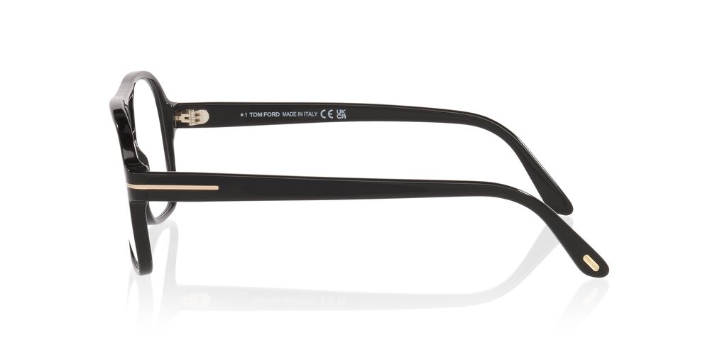 Anteojos Ópticos Tom Ford 0TR002197 Ft6058-B Black Shiny Negro