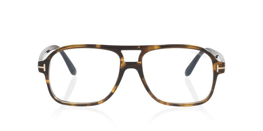 Anteojos Ópticos Tom Ford 0TR002197 Ft6058-B Tortoise Clear Café