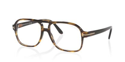 Anteojos Ópticos Tom Ford 0TR002197 Ft6058-B Tortoise Clear Café