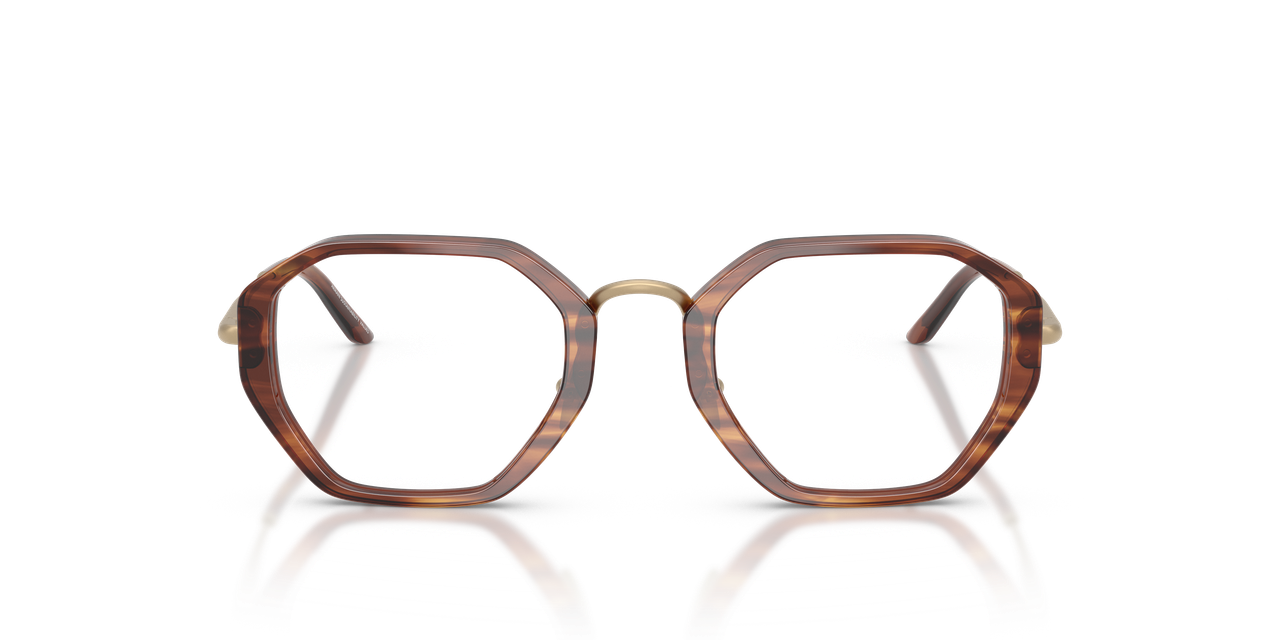 Anteojos Ópticos Giorgio Armani 0AR7282 Striped Brown