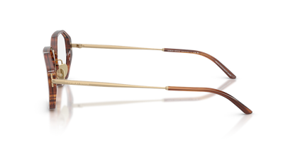 Anteojos Ópticos Giorgio Armani 0AR7282 Striped Brown