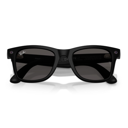 Anteojos de Sol Ray-Ban meta (Gen 3) Wayfarer  Negro Mate
