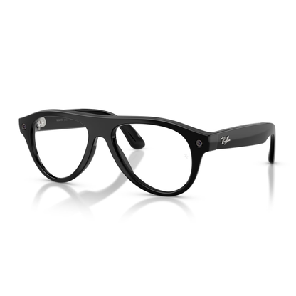 Anteojos de Sol Ray-Ban meta (Gen 3) Aviator Transitions Shiny Black