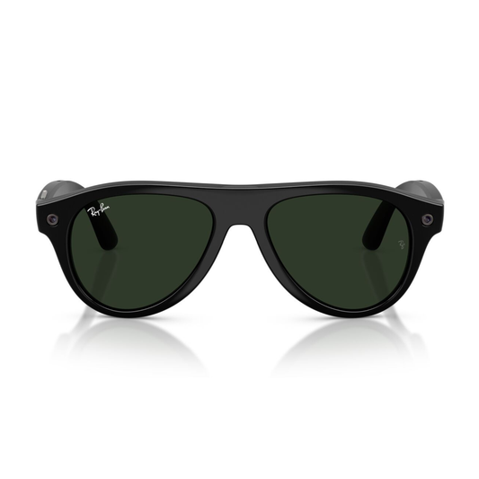 Anteojos de Sol Ray-Ban meta (Gen 3) Aviator Transitions Shiny Black