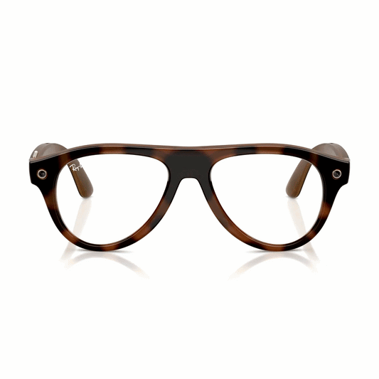 Anteojos de Sol Ray-Ban meta (Gen 3) Aviator Transitions Havana